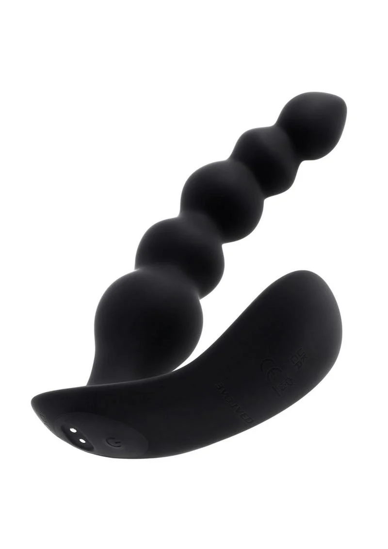 Bead Me Up Rechargeable Silicone Anal Beads with Remote Control - Image 3
