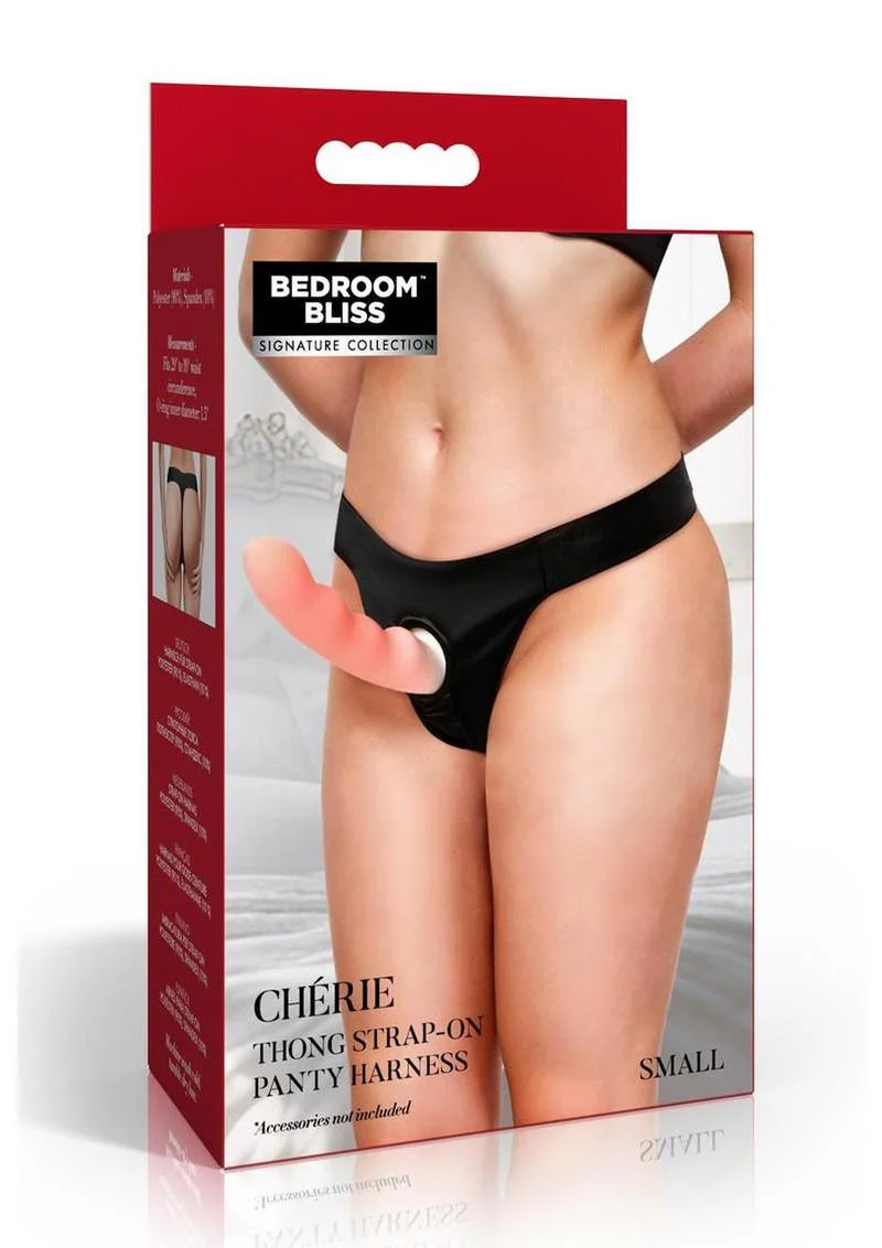 Bedroom Bliss Chérie Thong Strap-On Panty Harness - Image 2