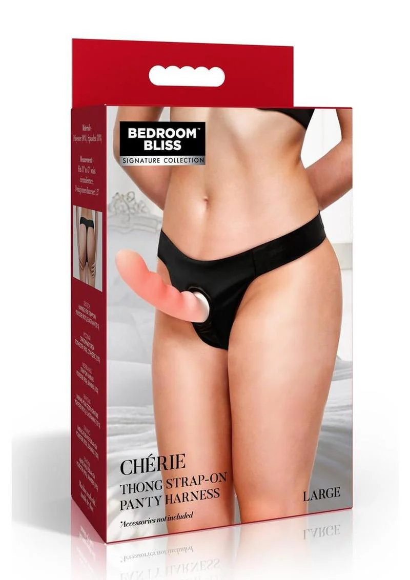Bedroom Bliss Chérie Thong Strap-On Panty Harness - Image 8