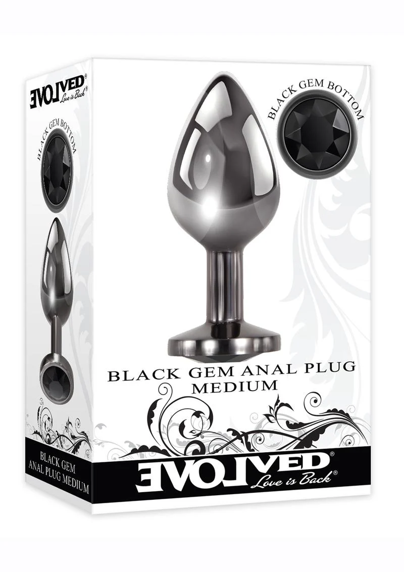 Black Gem Anal Plug - Image 4