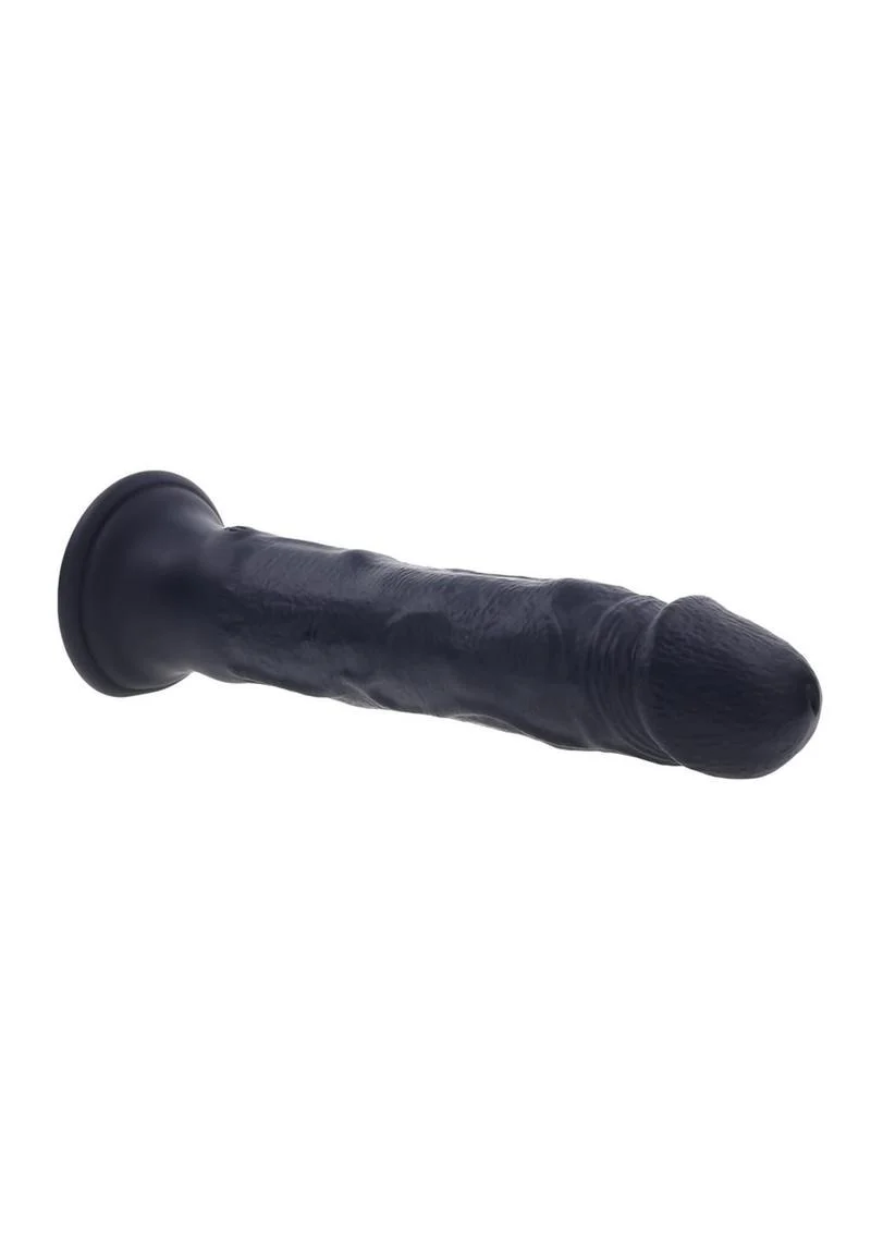 Black Thunder Rechargeable Silicone Dildo with Remote - Image 4