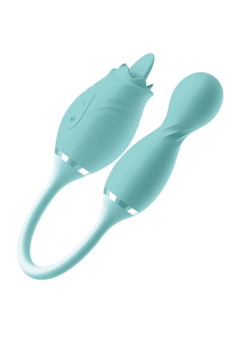 Blaze Exciter Rechargeable Silicone Dual Stimulating Vibrator - Image 5