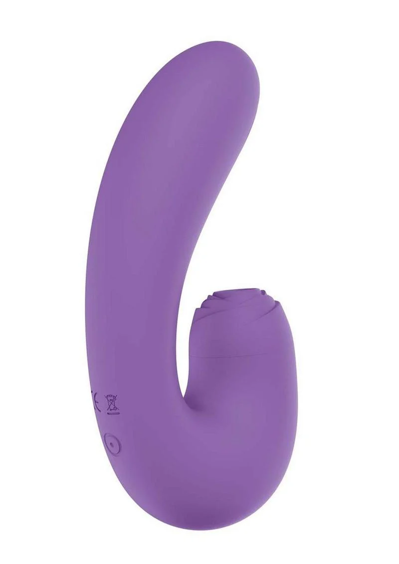 Blaze Suction Thumper Rechargeable Silicone Vibrator Clitoral Stimulator - Image 6