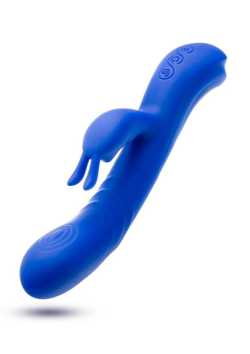 Blush Collection Harper Rechargeable Silicone Rabbit Vibrator - Image 2