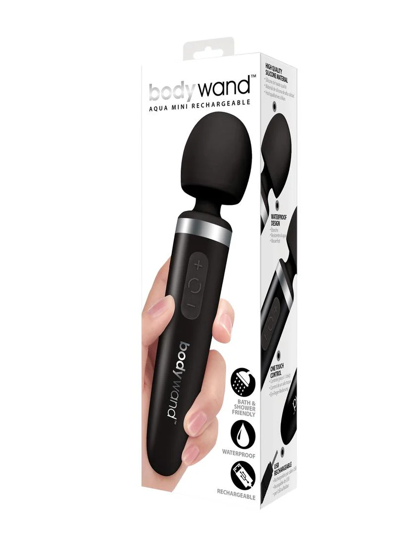 Bodywand Aqua Mini Rechargeable Silicone Wand Massager - Image 5