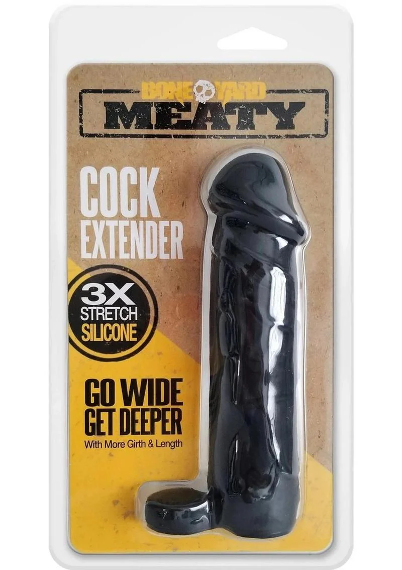 Boneyard Meaty 3x Stretch Silicone Penis Extender - Image 4