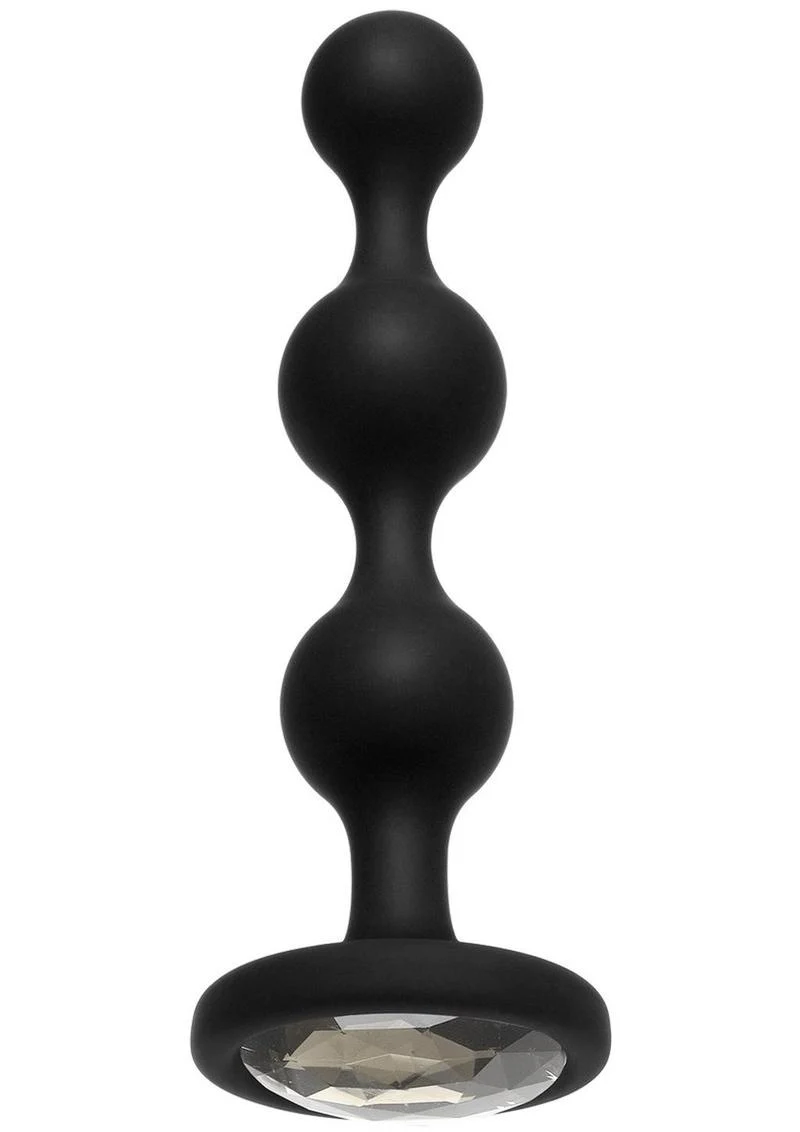Booty Bling Jeweled Silicone Anal Beads - Image 7