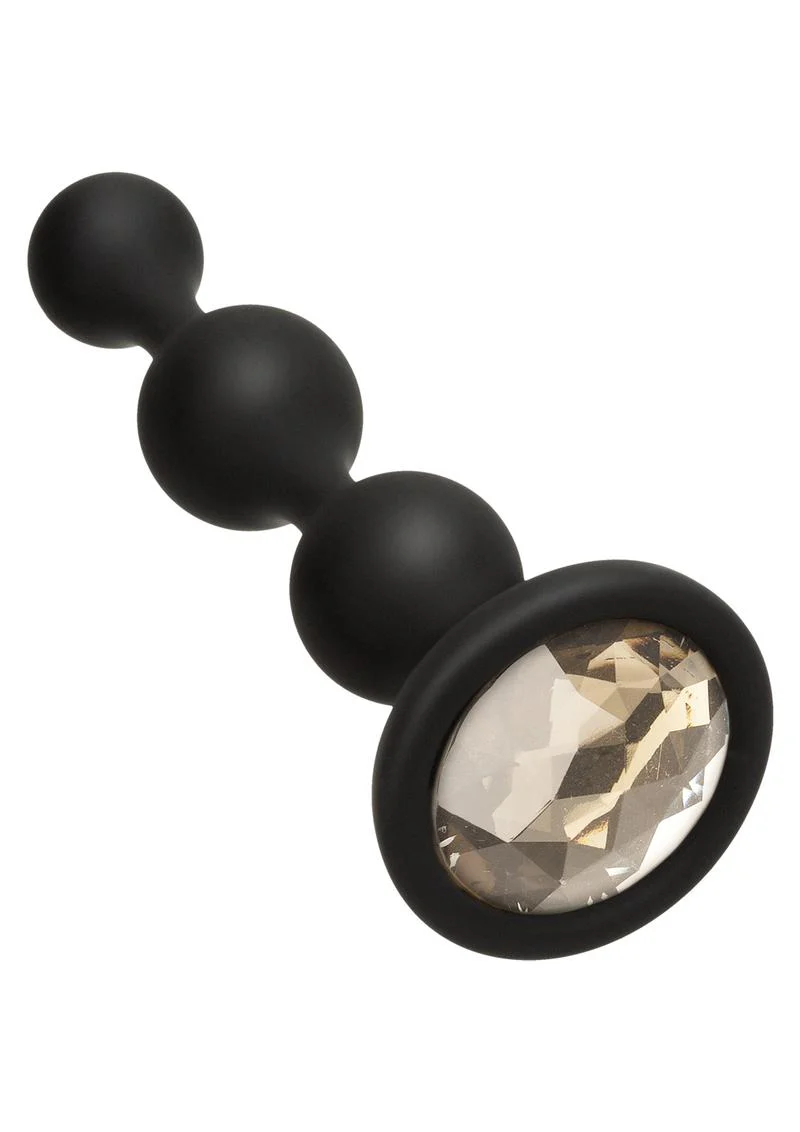 Booty Bling Jeweled Silicone Anal Beads - Image 9