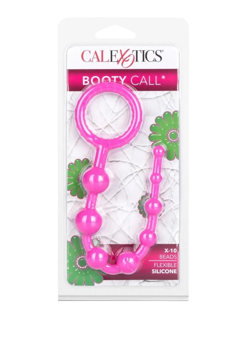 Booty Call X-10 Silicone Anal Beads - Image 8