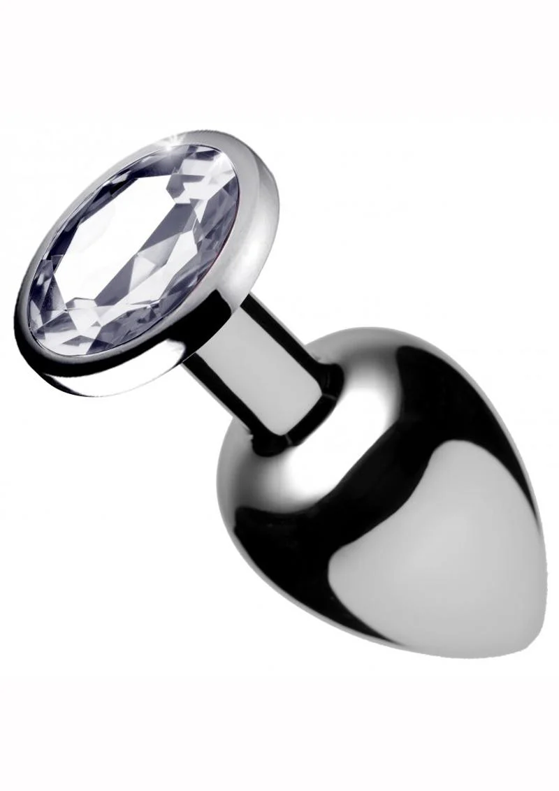 Booty Sparks Clear Gem Small Anal Plug - Image 3