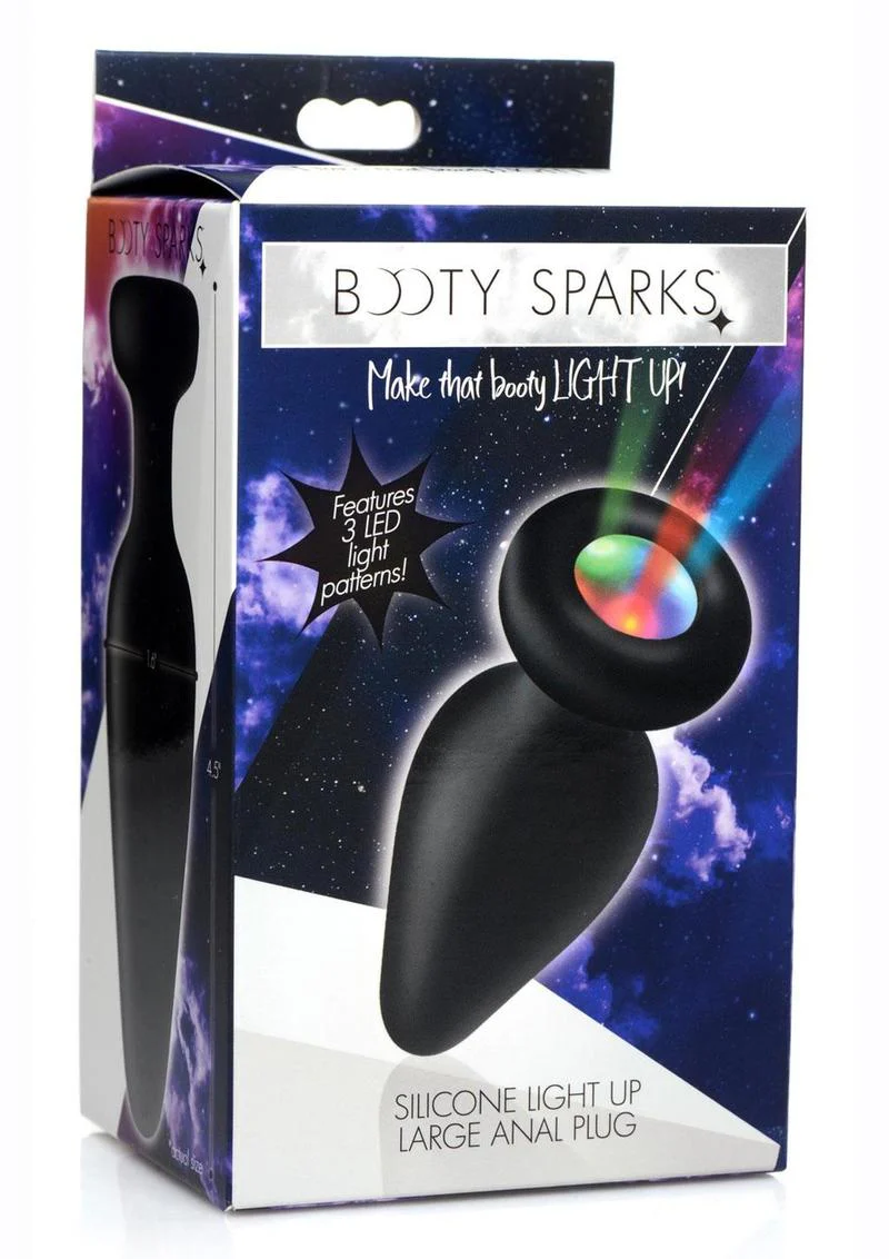 Booty Sparks Silicone Light-Up Anal Plug - Image 10