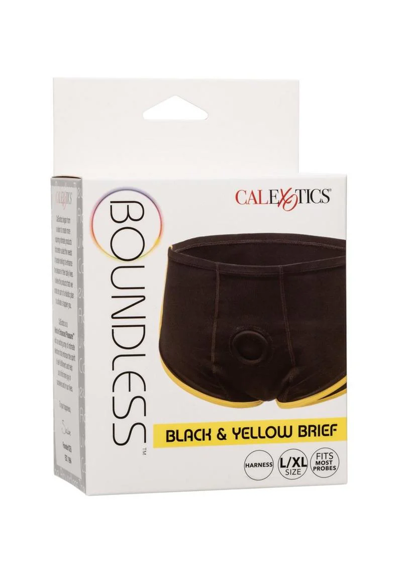 Boundless Black and Yellow Brief - Image 4