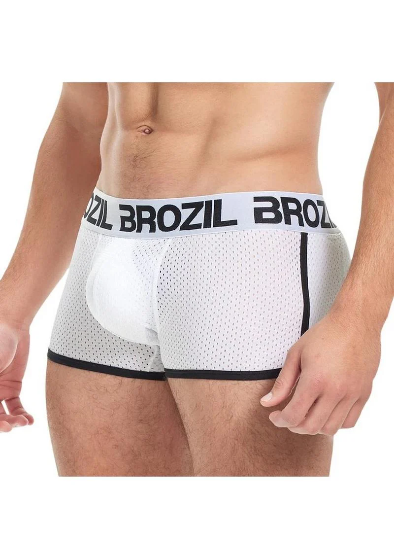 Brozil Ultra Glute and Bulge Enhancing Mesh Trunk - Image 10