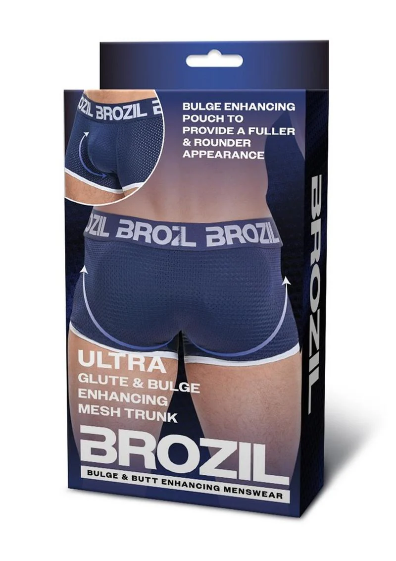 Brozil Ultra Glute and Bulge Enhancing Mesh Trunk - Image 5