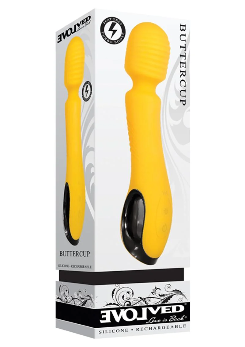 Buttercup Silicone Rechargeable Wand Massager - Image 4