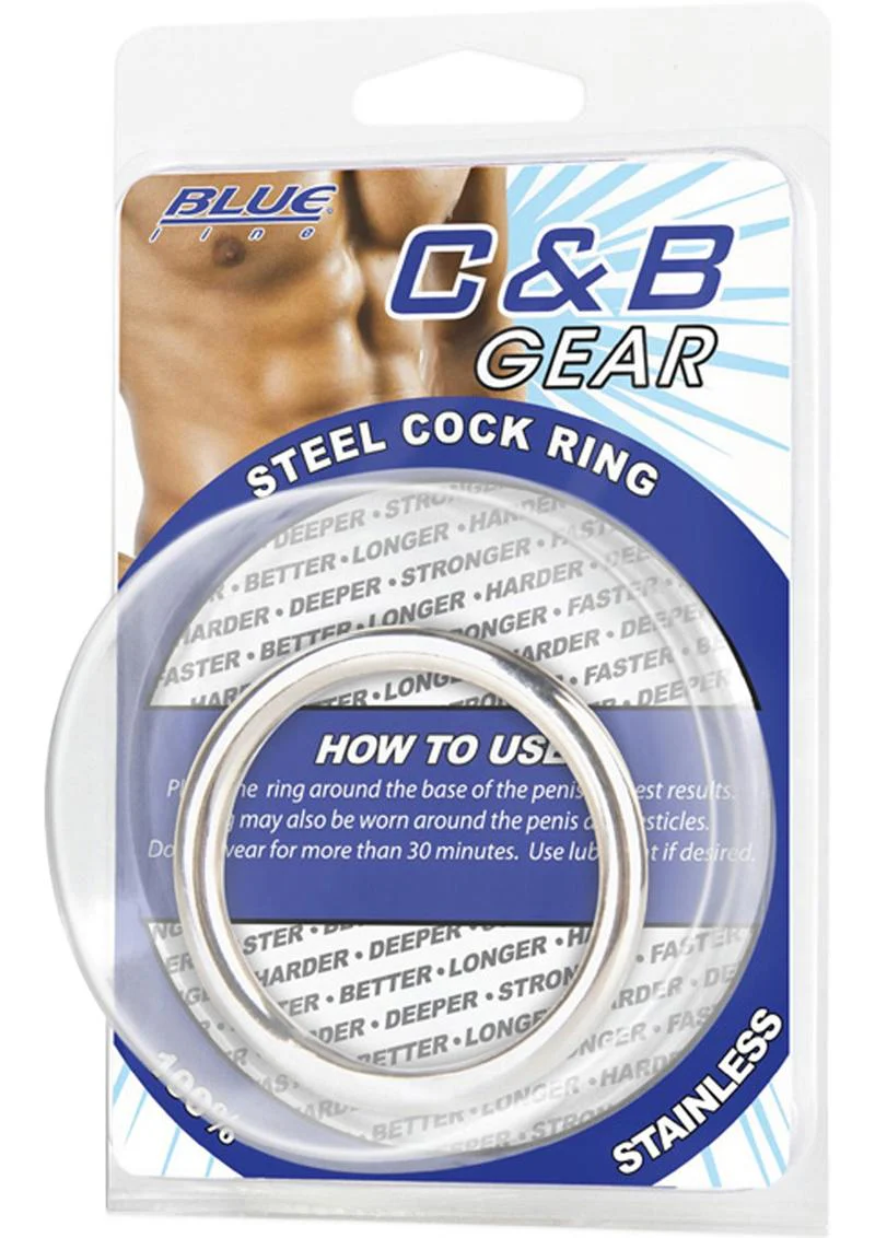 C and B Gear Steel Cock Ring - Image 3