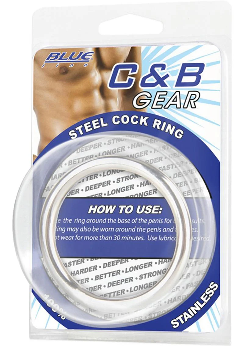 C and B Gear Steel Cock Ring - Image 4