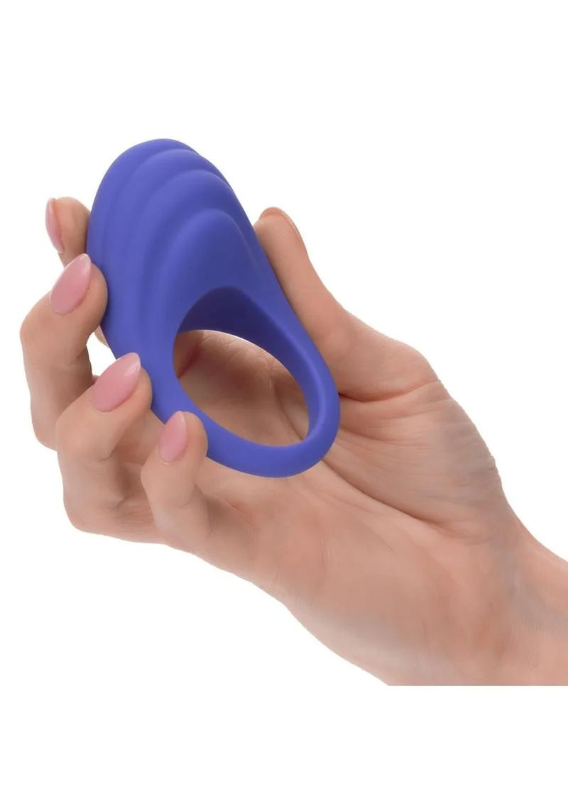 Calexotics Connect Couples Ring Rechargeable Silicone App Compatible Cock Ring with Remote - Image 3