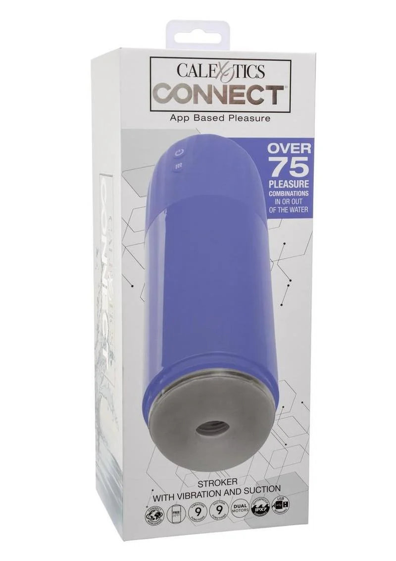 Calexotics Connect Stroker Rechargeable with Vibration and Suction - Image 2