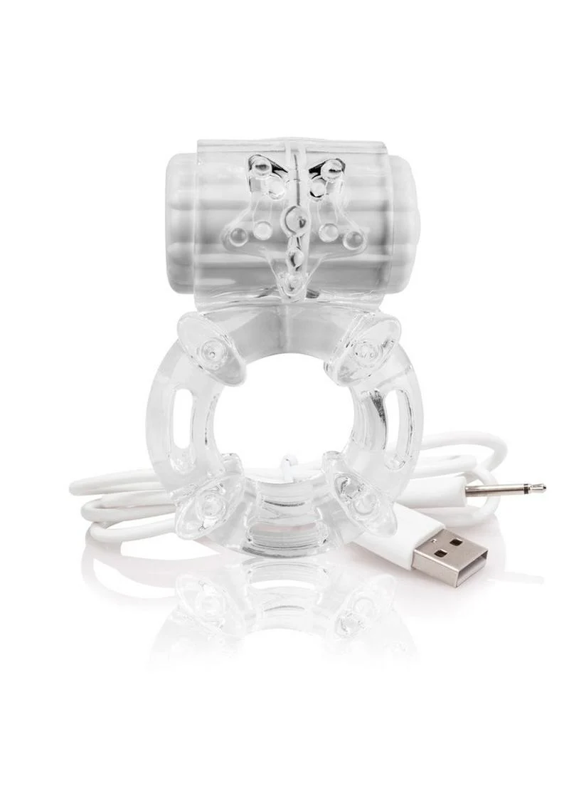 Charged Bigo Rechargeable Waterproof Vibrating Cock Ring - Image 6