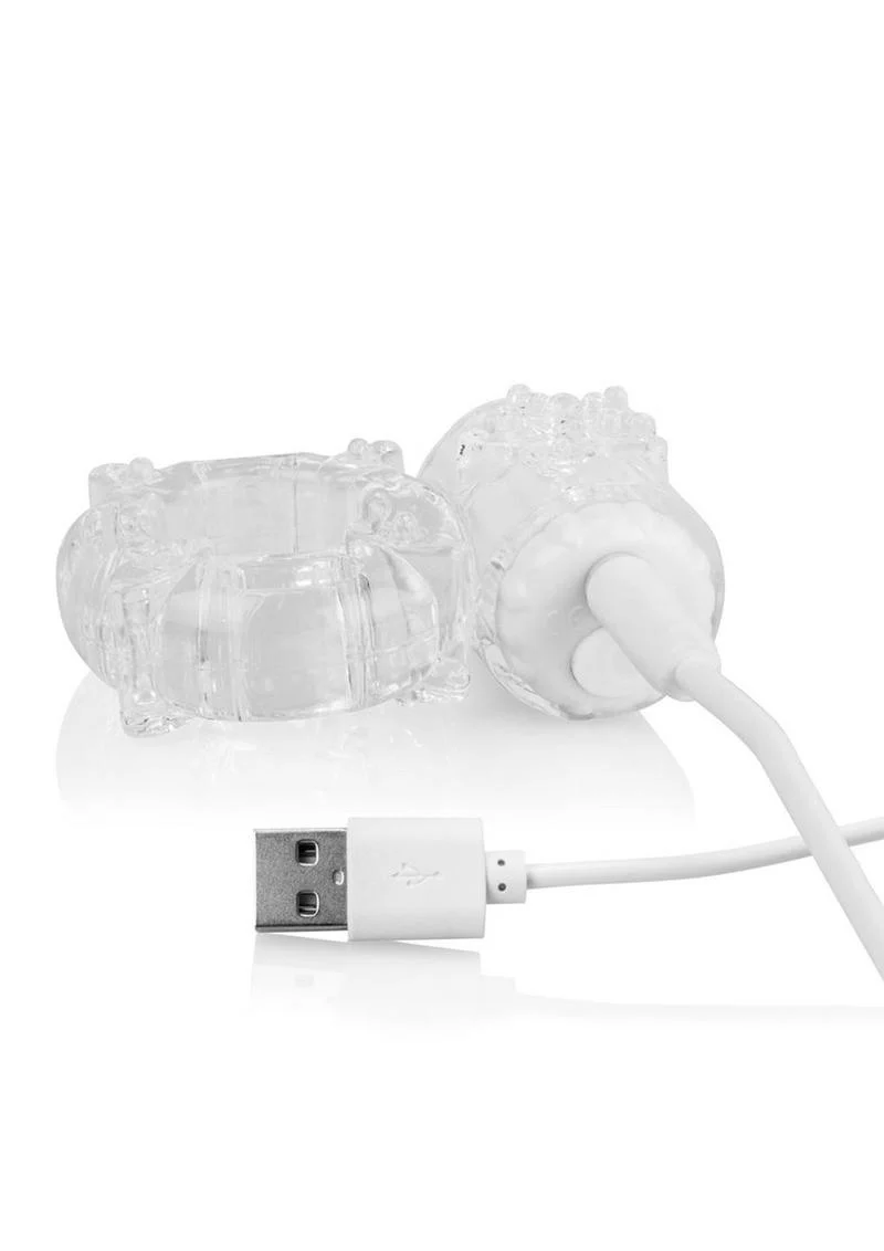 Charged Bigo Rechargeable Waterproof Vibrating Cock Ring - Image 7