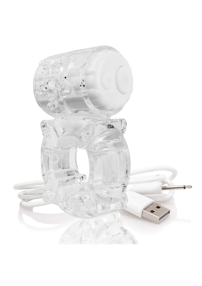 Charged Bigo Rechargeable Waterproof Vibrating Cock Ring - Image 8