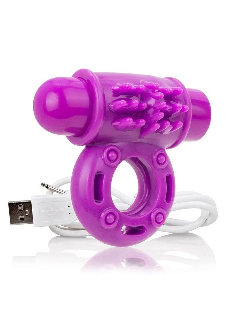Charged OWOW Rechargeable Vibrating Ring Waterproof - Image 7