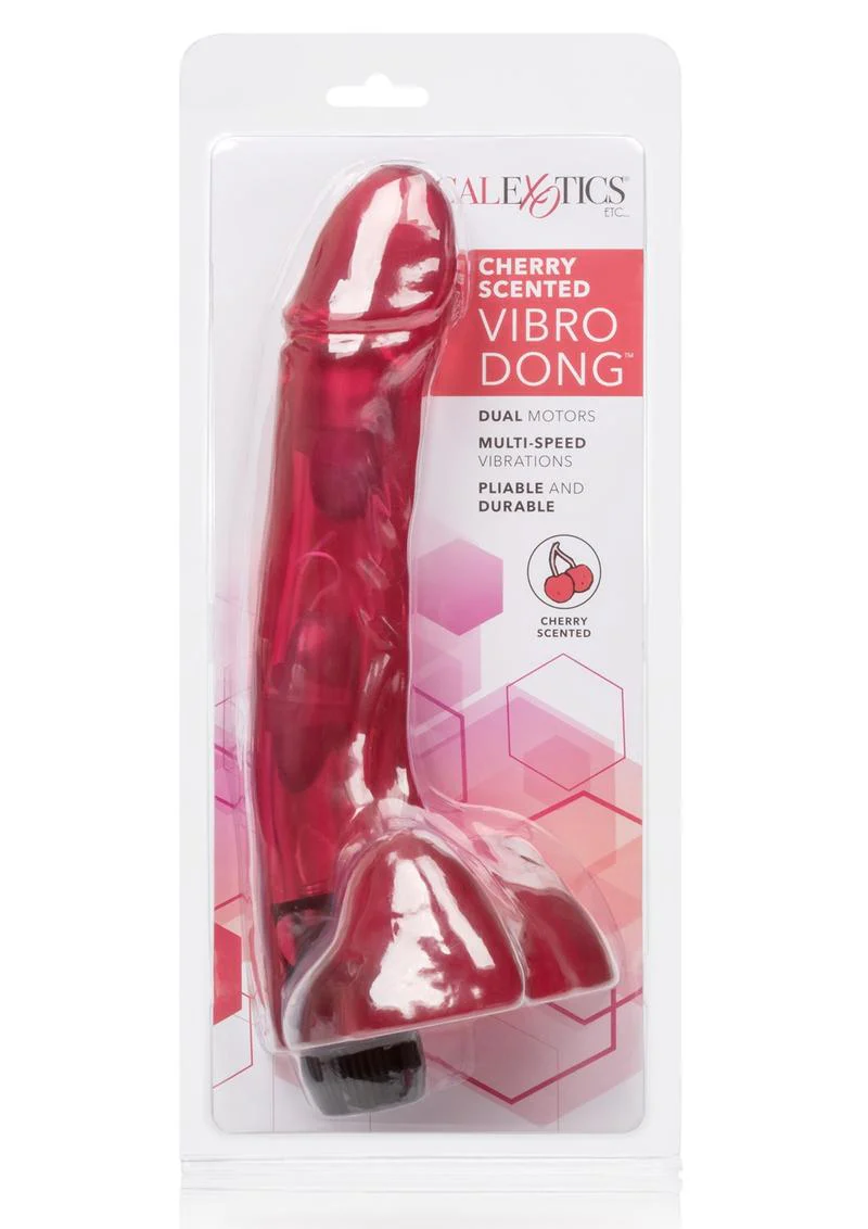 Cherry Scented Vibro Dong Multi Speed Vibrating - Image 4