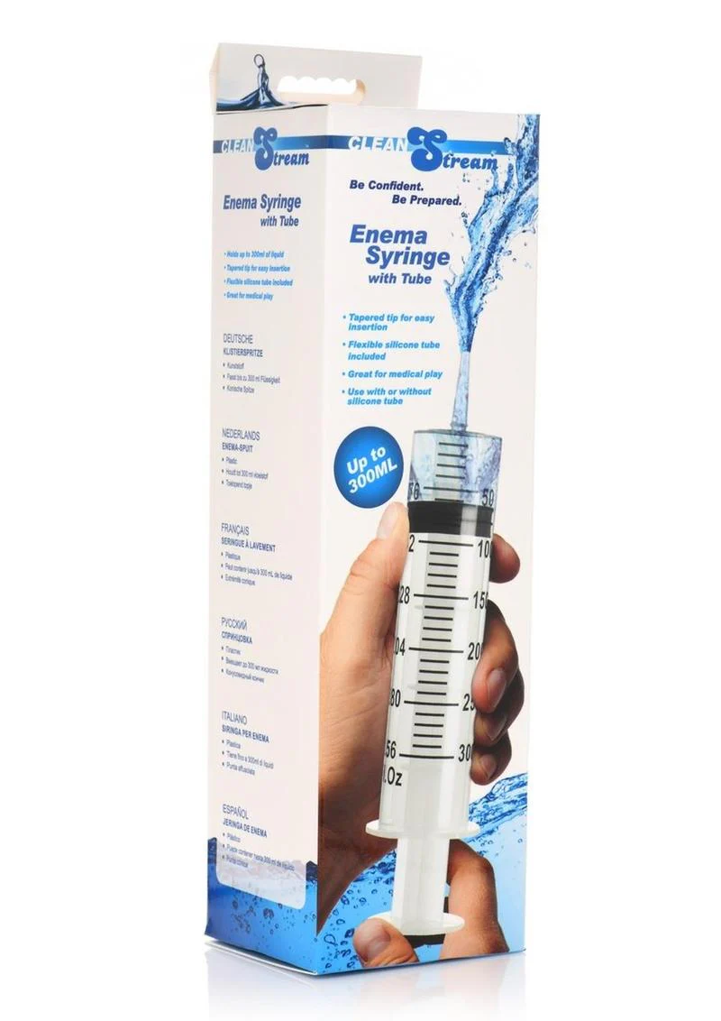 Cleanstream Enema Syringe with Tube - Image 2