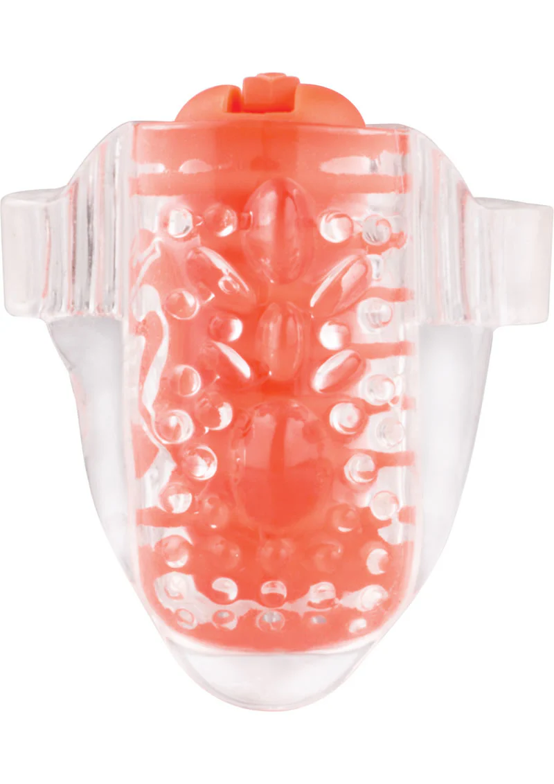 Color Pop Quickie Lingo Silicone Vibrating Tongue Ring Waterproof - Image 3
