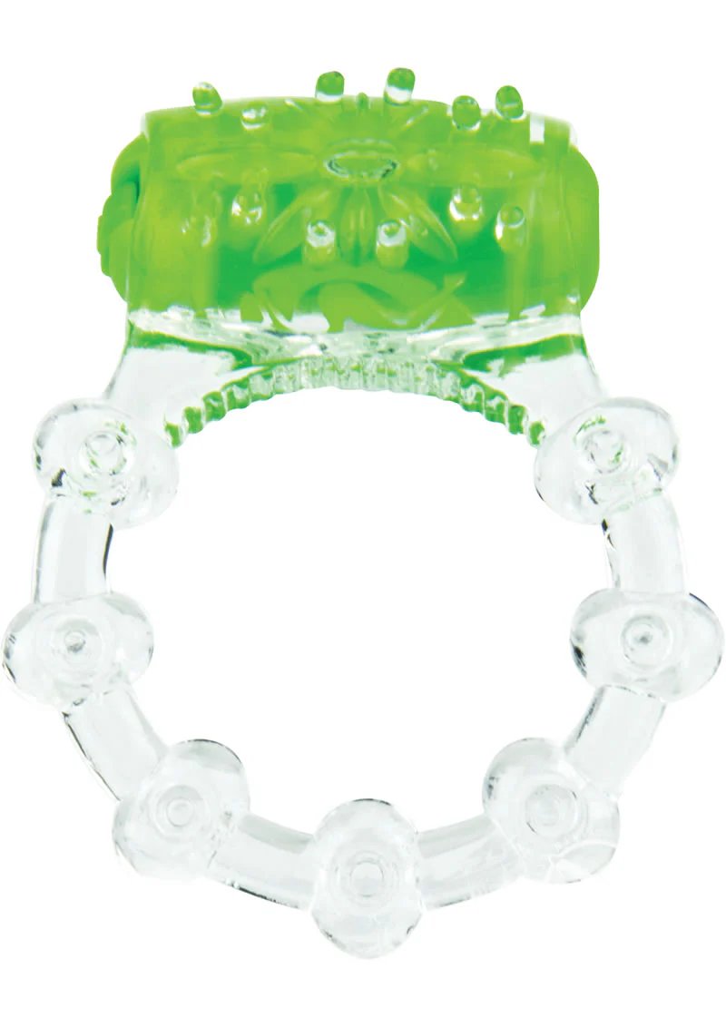 Color Pop Quickie Screaming O Vibrating Ring Silicone Cock Ring - Image 7