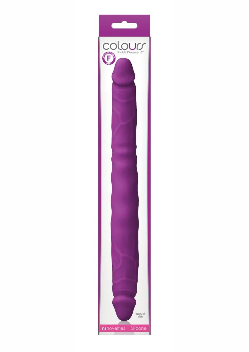 Colours Double Pleasures Silicone Double Dildo - Image 6