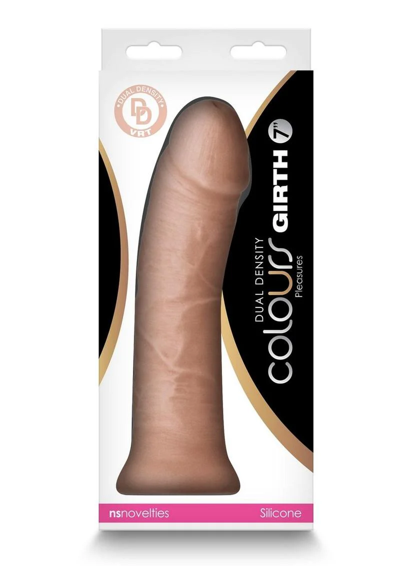 Colours Dual Density Girth Silicone Dildo - Image 10