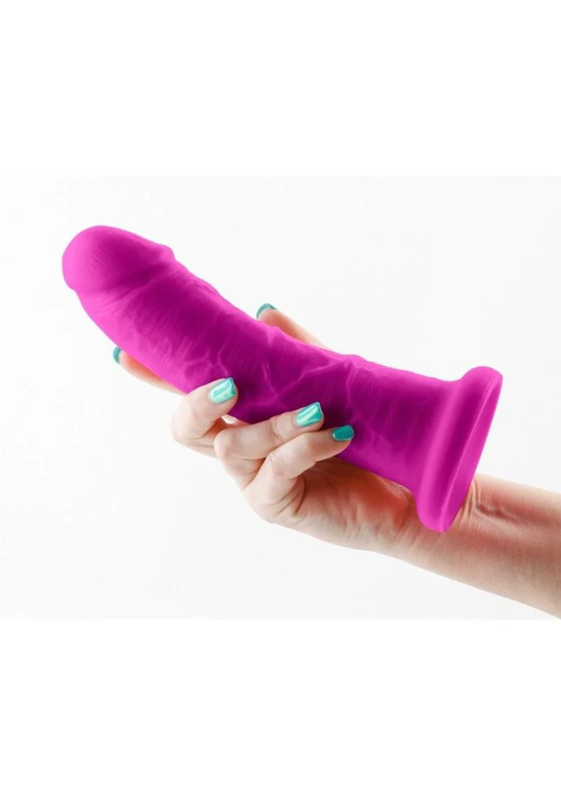 Colours Dual Density Girth Silicone Dildo - Image 8