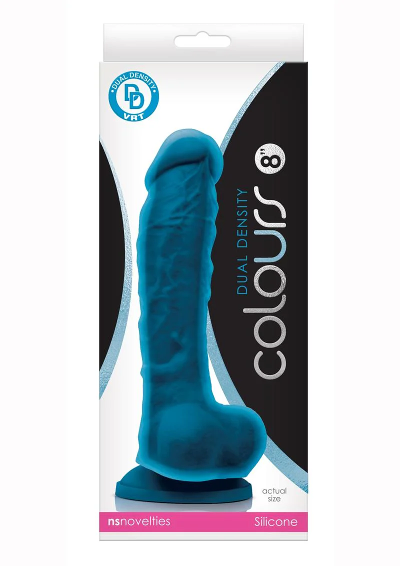 Colours Dual Density Silicone Dildo - Image 14