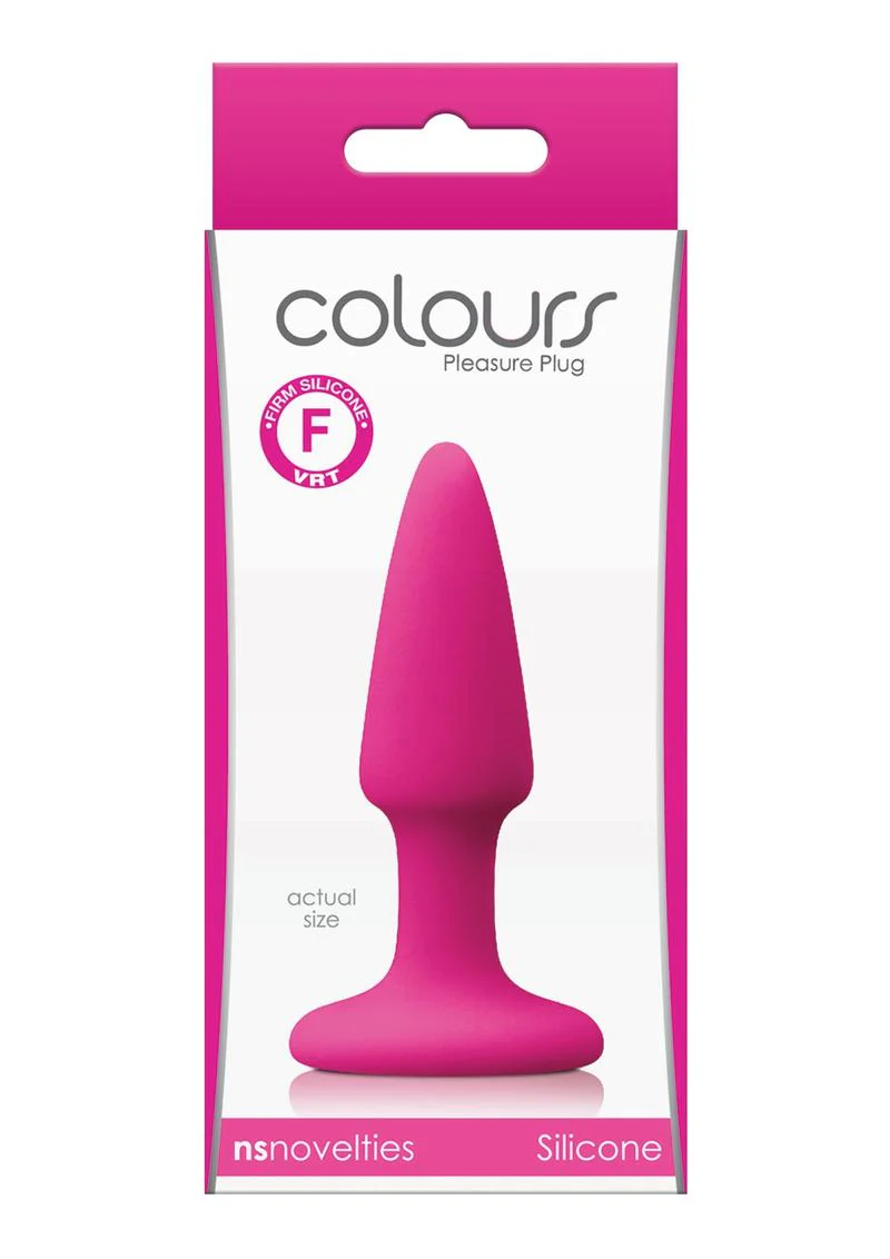 Colours Pleasure Plug Silicone Butt Plug - Mini - Image 4