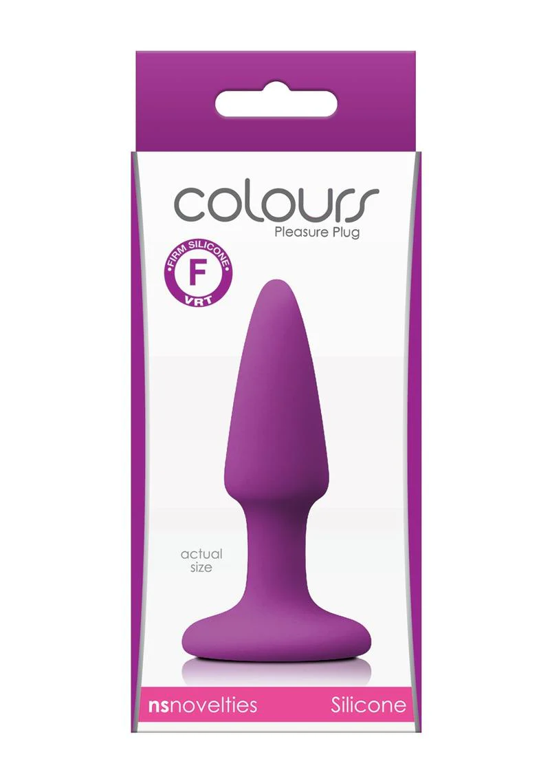 Colours Pleasure Plug Silicone Butt Plug - Mini - Image 5