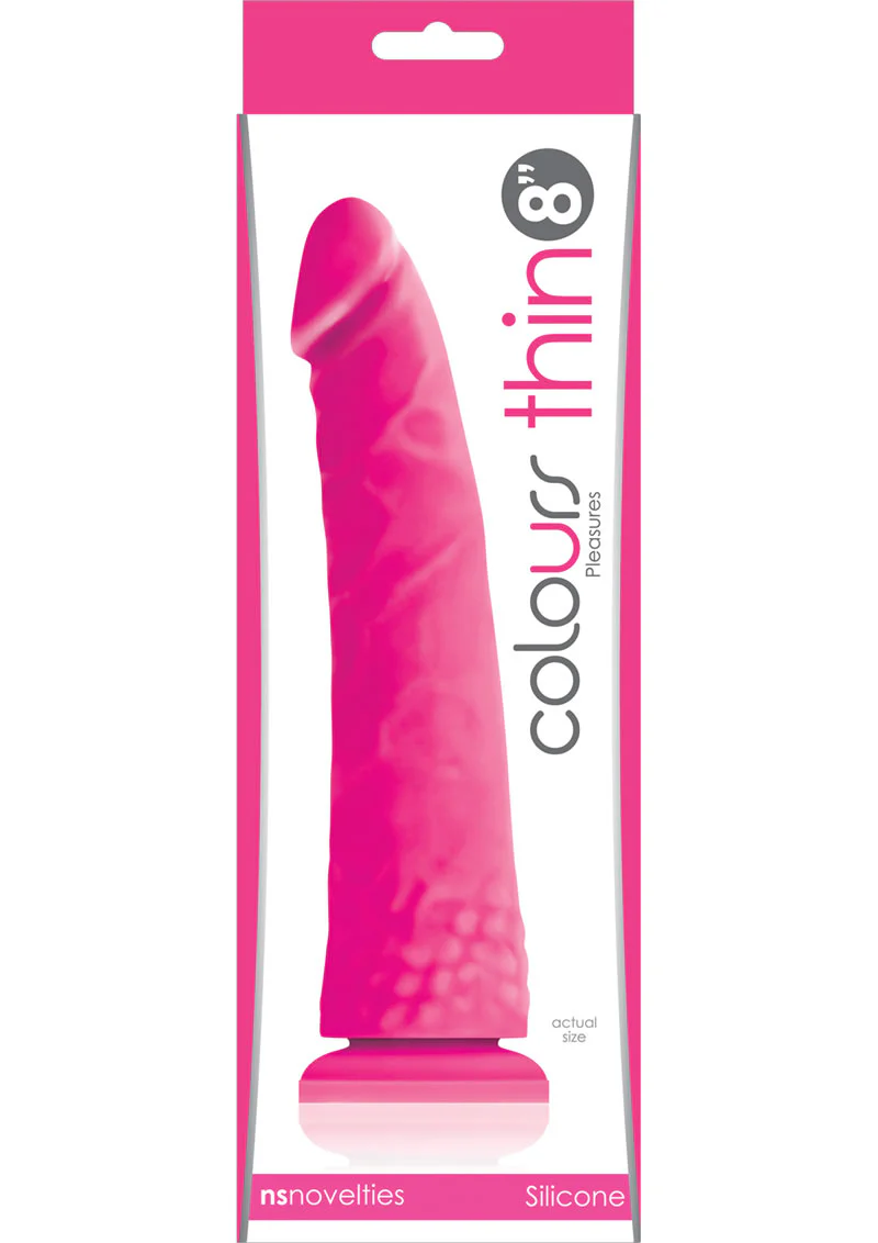 Colours Pleasures Silicone Thin Dildo - Image 4