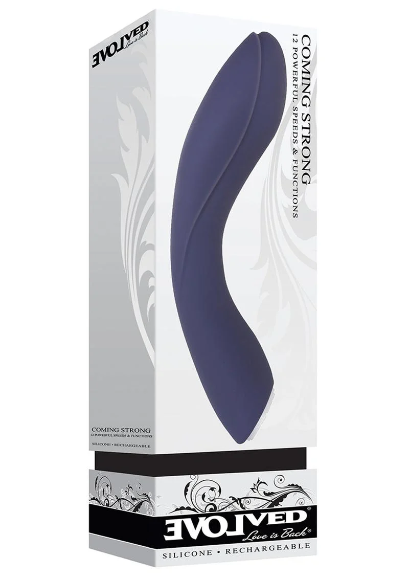 Coming Strong Rechargeable Silicone Vibrator - Image 4