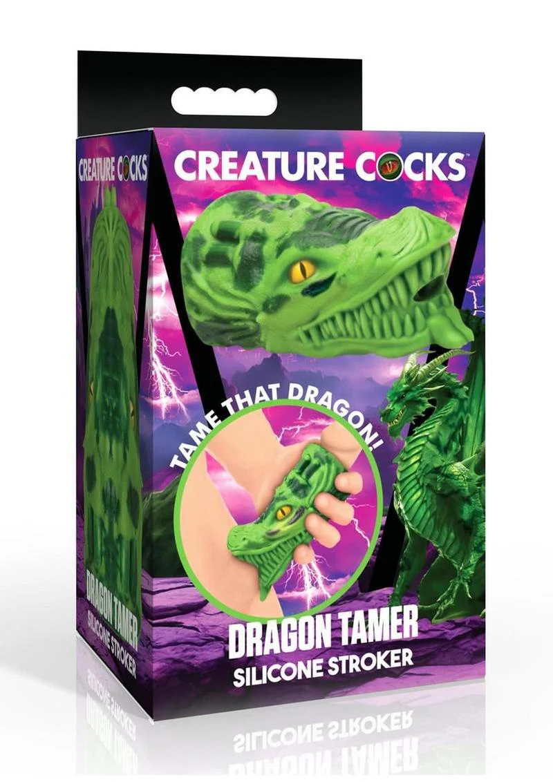 Creature Cocks Dragon Tamer Silicone Stroker - Image 2