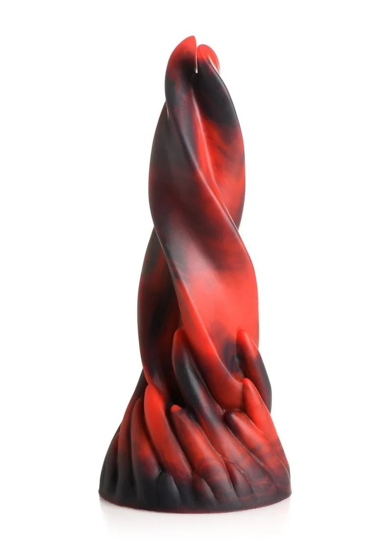 Creature Cocks Hell Kiss Twisted Tongues Silicone Dildo - Image 4