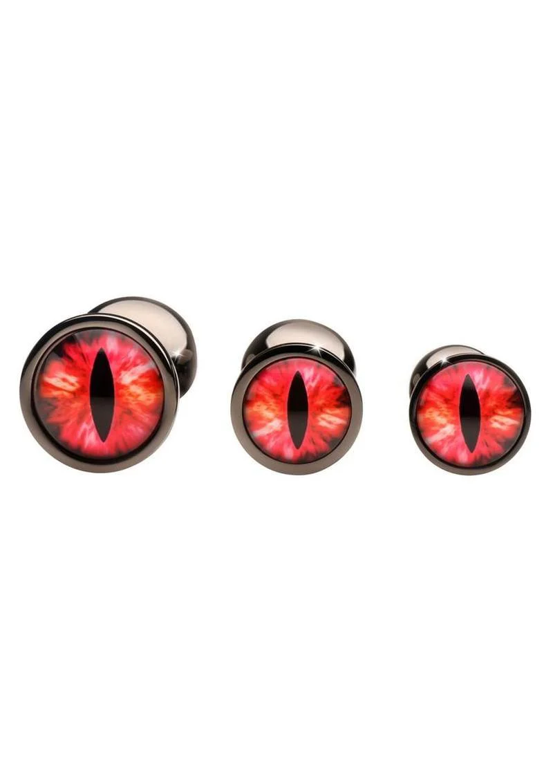 Creature Cocks Red Eye Metal Butt Plug - Image 3