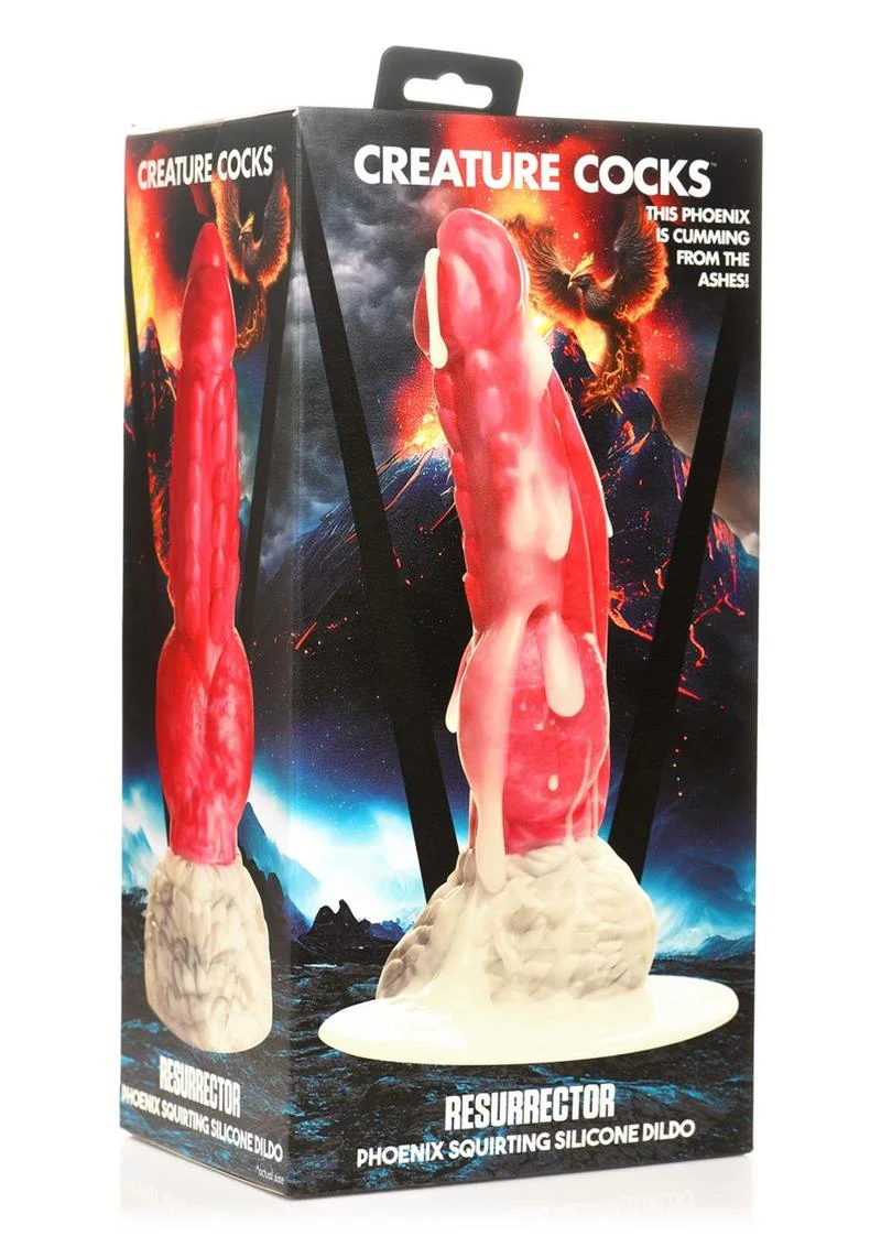 Creature Cocks Resurrector Phoenix Squirting Silicone Dildo - Image 3