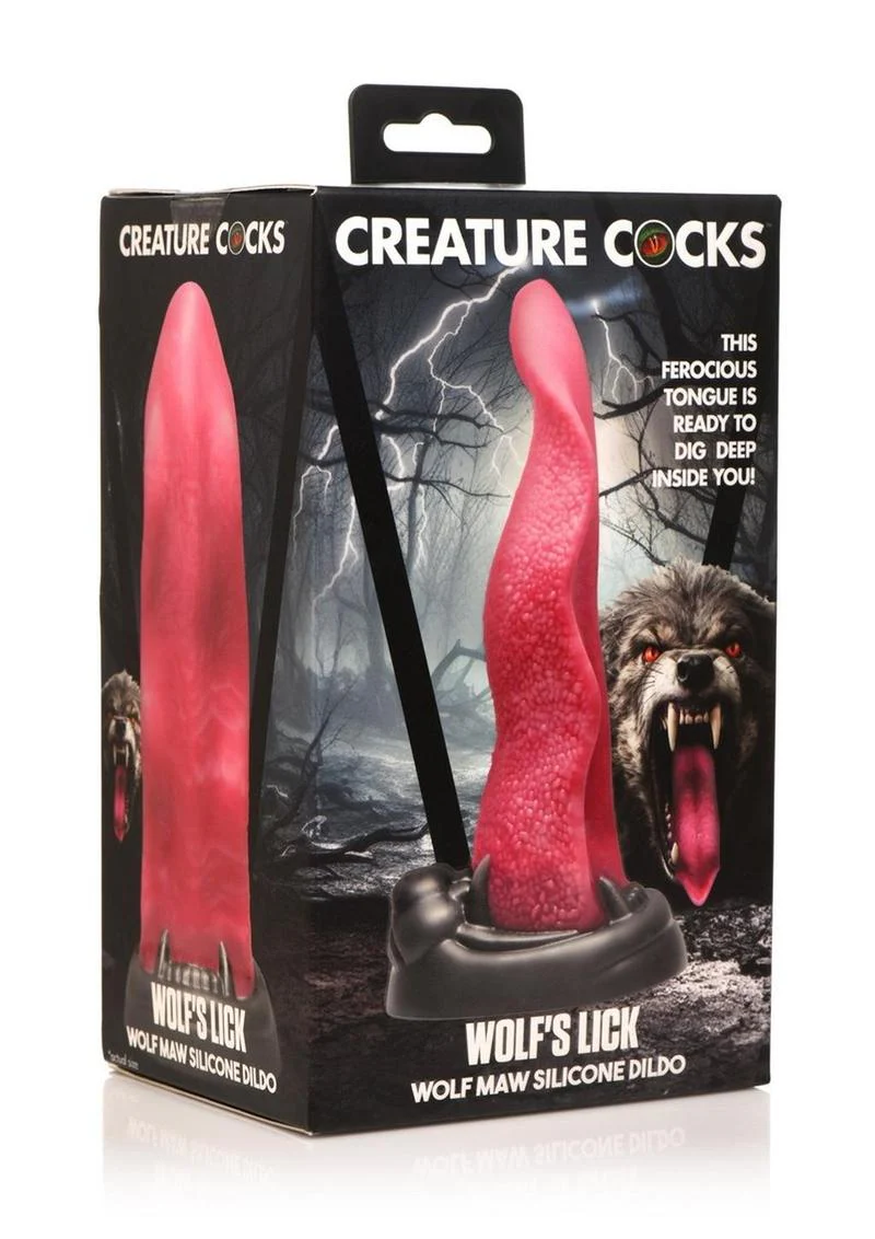 Creature Cocks Wolf's Lick Wolf Maw Silicone Dildo - Image 2