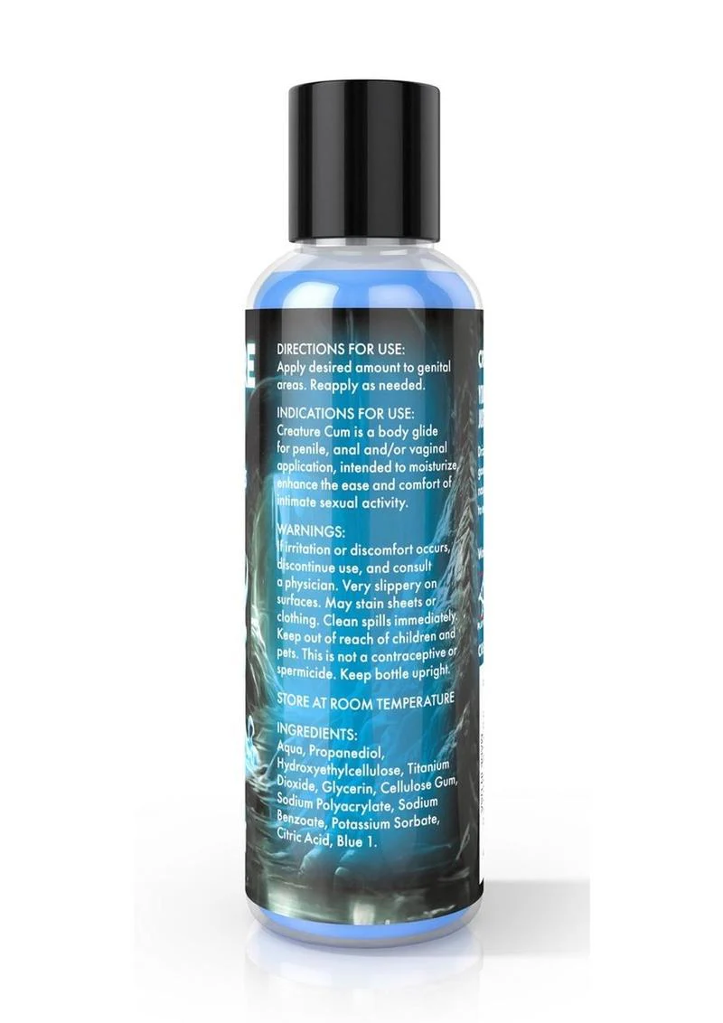 Creature Cum Blue Unscented Jizz Water Based Lubricant