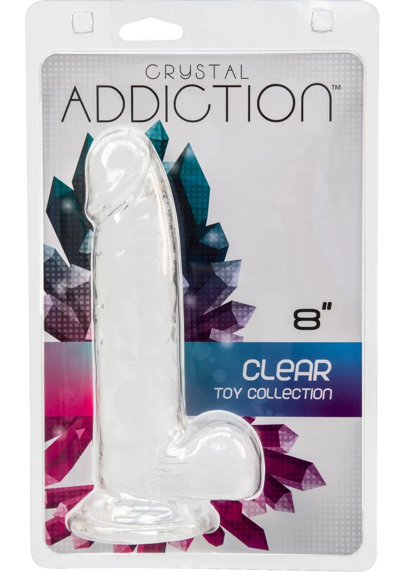 Crystal Addiction Dildo with Balls - Image 10
