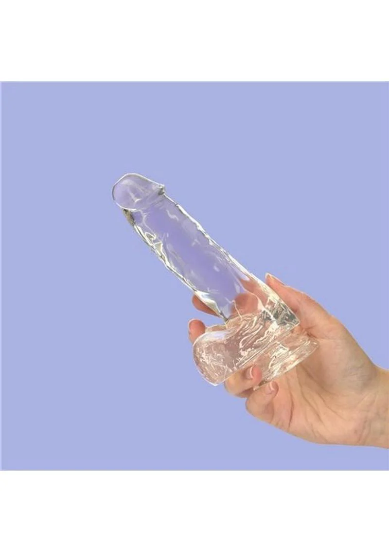 Crystal Addiction Dildo with Balls - Image 6