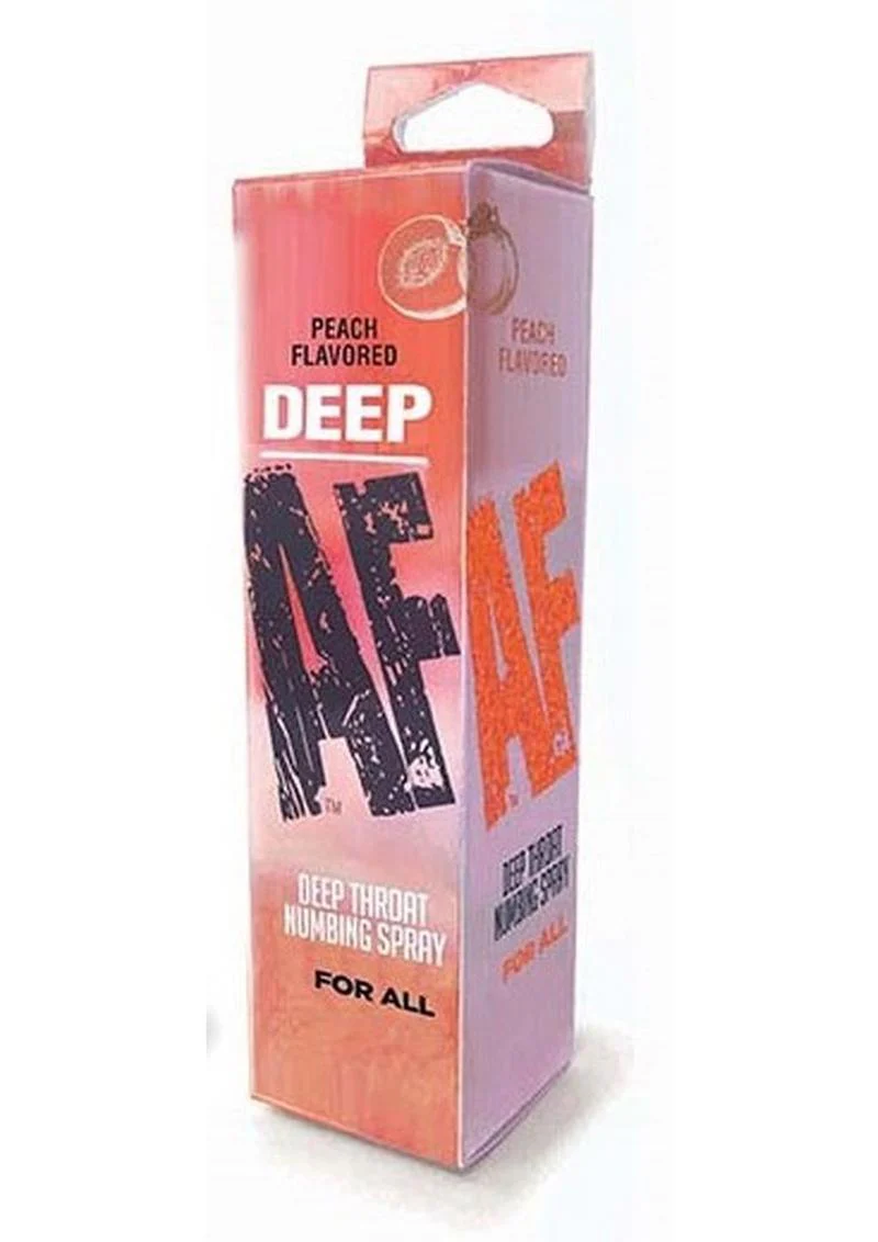 Deep AF Numbing Throat Spray - Peach - Image 2