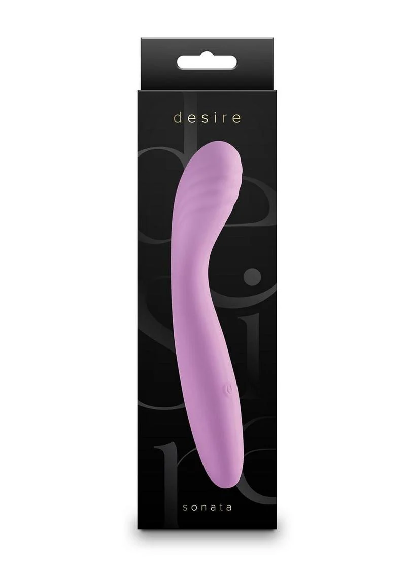 Desire Sonata Rechargeable Silicone G-Spot Vibrator - Image 2