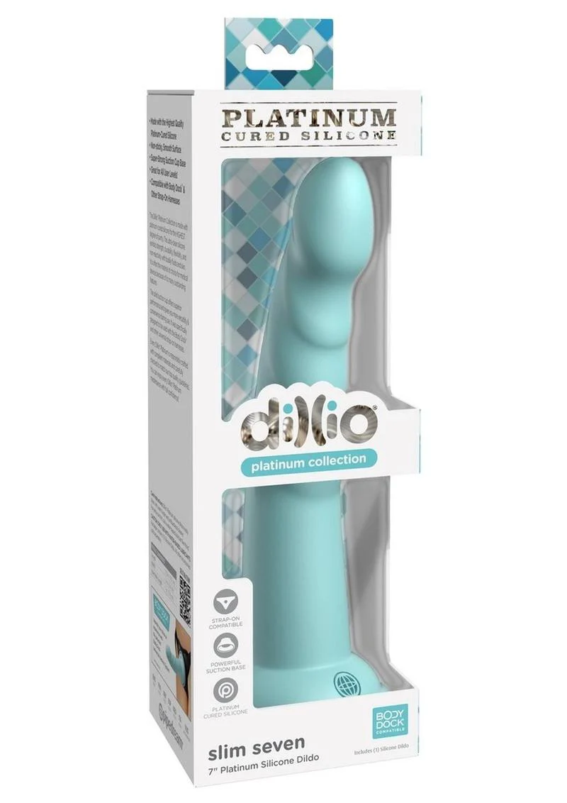 Dillio Platinum Slim Seven Silicone Dildo - Image 6